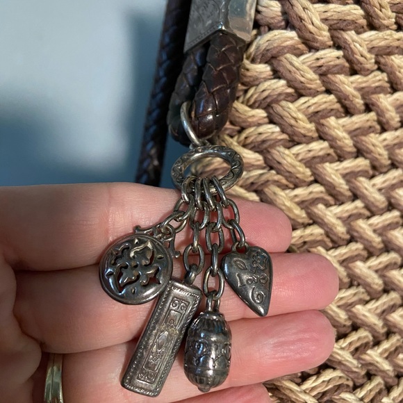 Brighton Woven Purse w/ Braided Strap - Picture 4 of 4